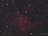 © A. Boos; NGC 7000: Am 25.05.2001 um 23:35 UT, Sicht 1, 135 mm Objektiv + 2-fach Konverter, Belichtungszeit: 20 m, Aufnahmeort: bei Lichtenau, Film: Kodak E 200