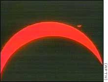 © APTN; Totale Sonnenfinsternis über Afrika am 21.06.2001