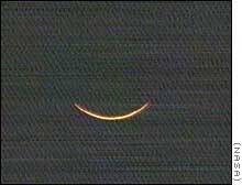 © NASA; Totale Sonnenfinsternis über Afrika am 21.06.2001