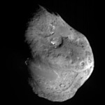 © NASA/JPL-Caltech/UMD; Blick von Deep Impact, vor dem Einschlag.
