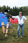  N. Kloth; 8. IHT-Reinsehlen vom 26. - 28. September 2008: Egal wo, ich mu Oliver immer mit seinem Teleskop fotografieren.